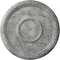 Ekena Millwork Medea Ceiling Medallion (Fits Canopies up to 5 1/2"), 16 1/2"OD x 1 1/2"P, Ultra Pure White Crackle CM16MDUWC - alternate 1